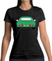 Porsche 911 964 Rear Signal Green Womens T-Shirt