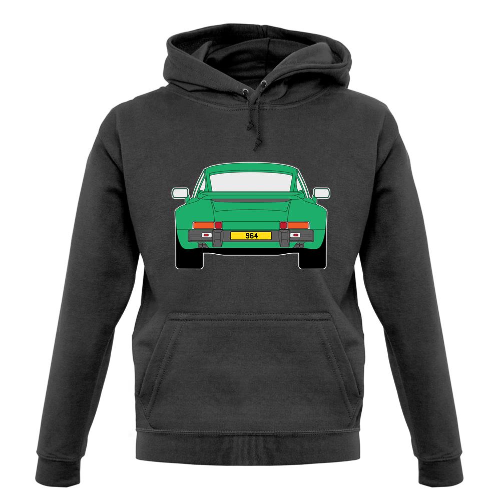 Porsche 911 964 Rear Signal Green unisex hoodie