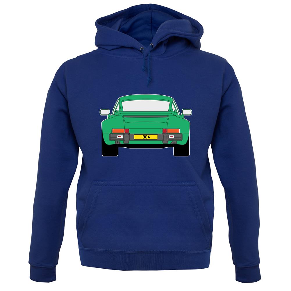 Porsche 911 964 Rear Signal Green unisex hoodie
