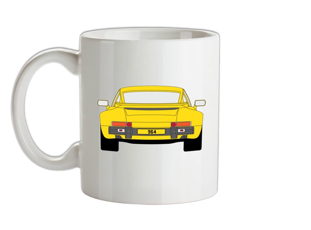 911 964 Rear Summer Yellow Ceramic Mug