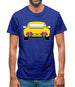 911 964 Rear Summer Yellow Mens T-Shirt