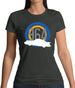 Porsche 964 Silhouette Womens T-Shirt