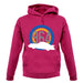 Porsche 964 Silhouette unisex hoodie