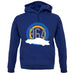 Porsche 964 Silhouette unisex hoodie