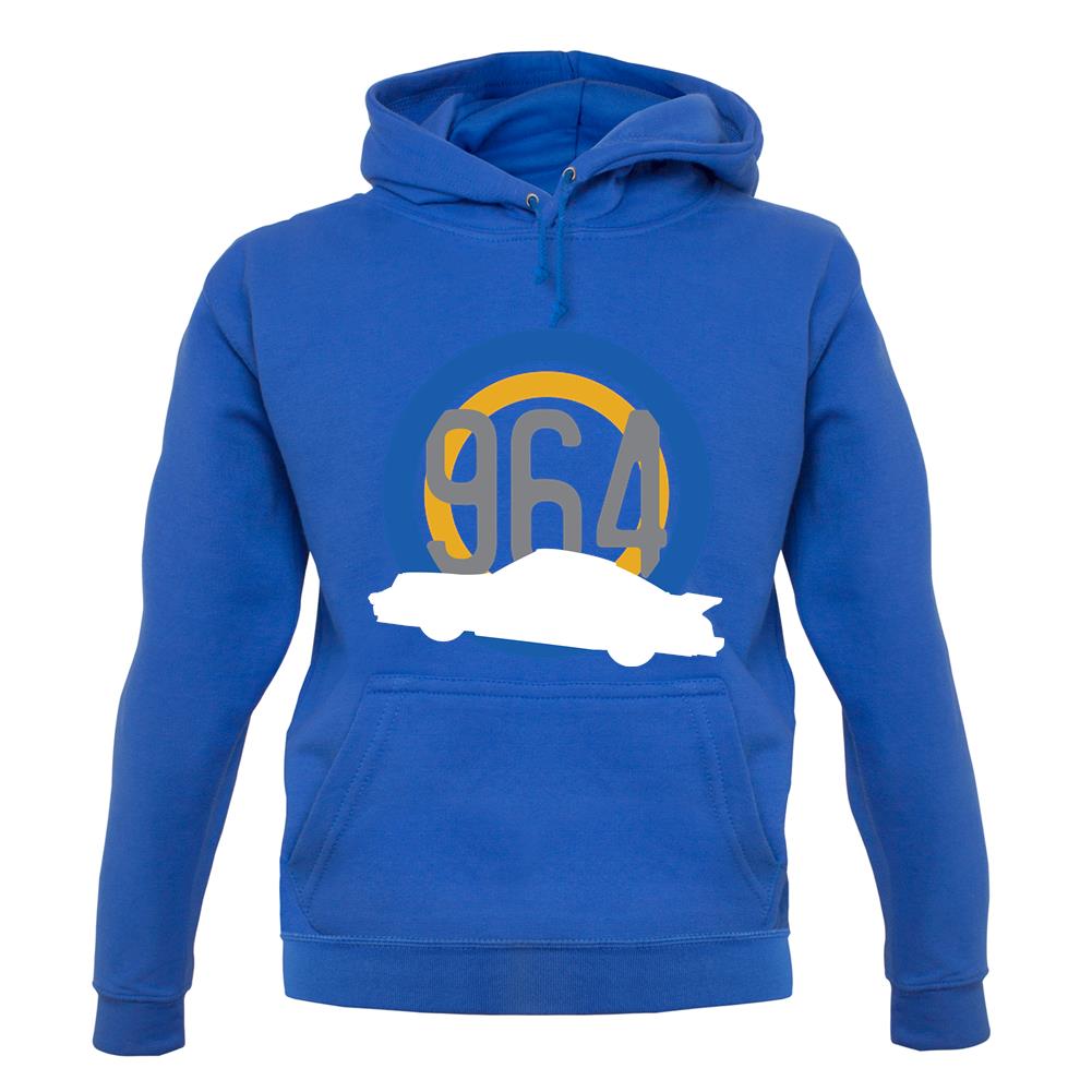 Porsche 964 Silhouette unisex hoodie