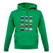 Porsche Box 996 T 12 Colour Grid unisex hoodie