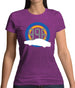 Porsche 996 Silhouette Womens T-Shirt