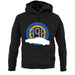 Porsche 996 Silhouette unisex hoodie