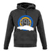 Porsche 996 Silhouette unisex hoodie