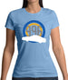 Porsche 996 Silhouette Womens T-Shirt