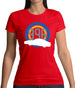 Porsche 996 Silhouette Womens T-Shirt