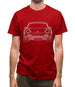 997 Front Outline Mens T-Shirt