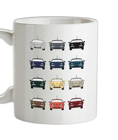 Box 928 T 12 Colour Grid Ceramic Mug