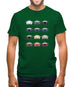 Box 928 T 12 Colour Grid Mens T-Shirt