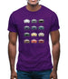 Box 928 T 12 Colour Grid Mens T-Shirt