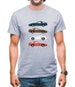 928 Colour Grid Mens T-Shirt