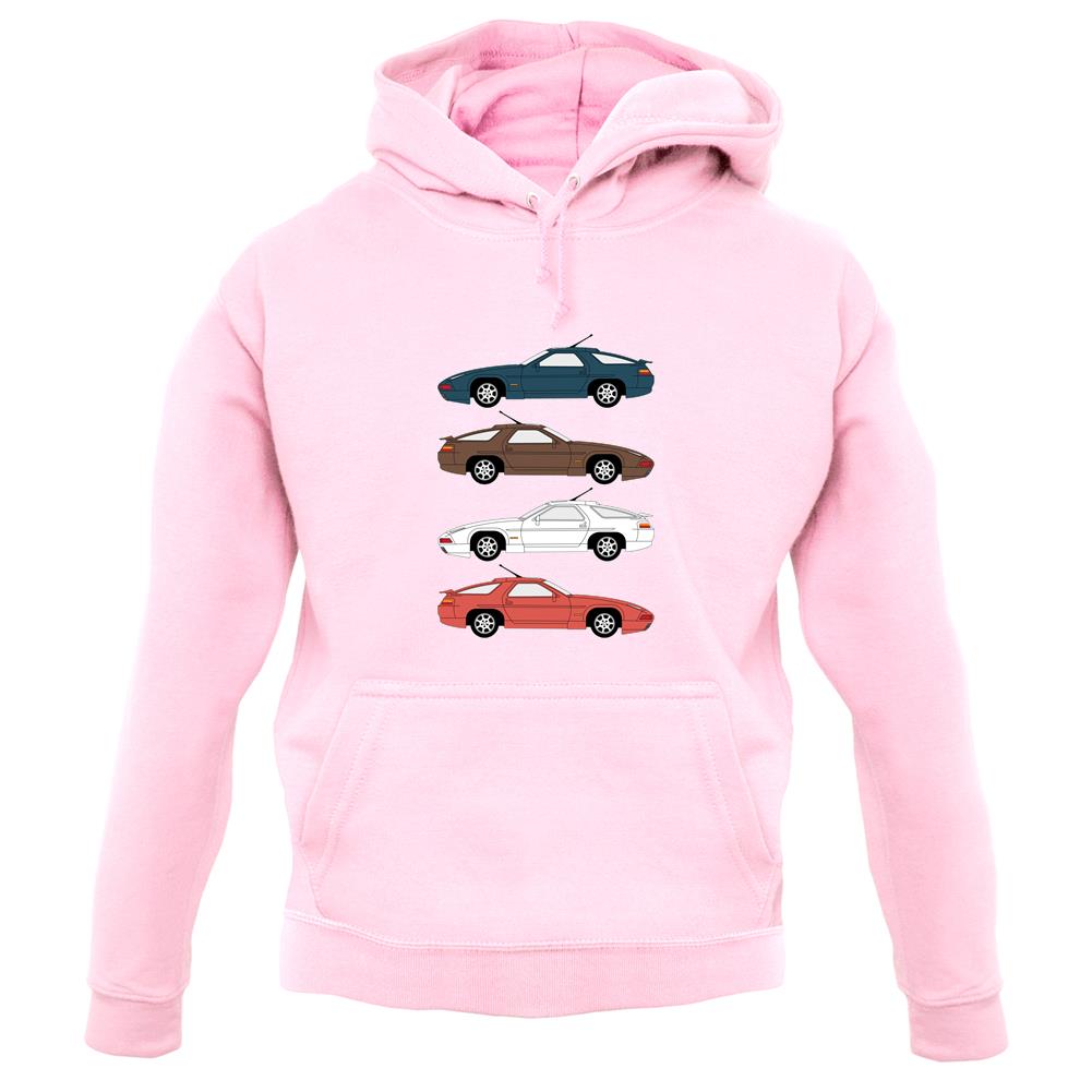 Porsche 928 Colour Grid unisex hoodie