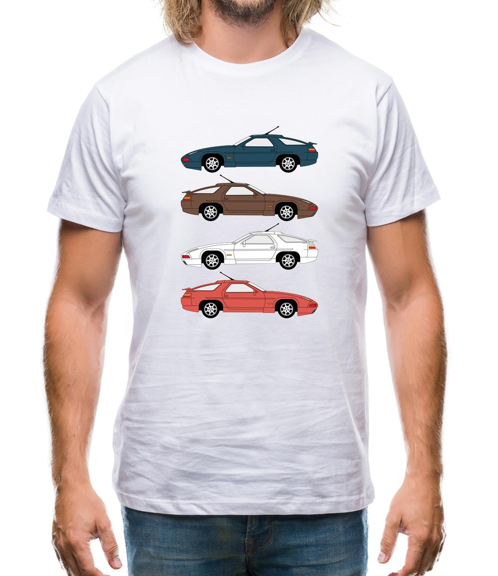 928 Colour Grid Mens T-Shirt