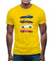 928 Colour Grid Mens T-Shirt