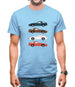 928 Colour Grid Mens T-Shirt