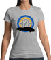 Porsche 928 Silhouette Womens T-Shirt
