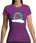 Porsche 928 Silhouette Womens T-Shirt