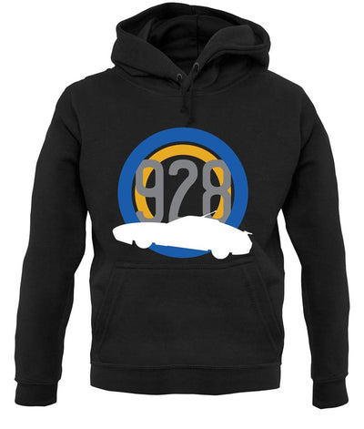 Porsche 928 Silhouette unisex hoodie