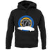 Porsche 928 Silhouette unisex hoodie