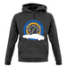 Porsche 928 Silhouette unisex hoodie