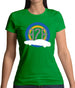 Porsche 928 Silhouette Womens T-Shirt