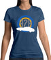 Porsche 928 Silhouette Womens T-Shirt