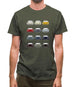 Box 959 T 12 Colour Grid Mens T-Shirt