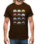 Box 959 T 12 Colour Grid Mens T-Shirt