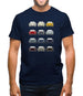 Box 959 T 12 Colour Grid Mens T-Shirt