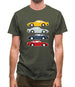 959 Colour Grid Mens T-Shirt
