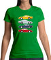 Porsche 959 Colour Grid Womens T-Shirt