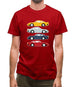959 Colour Grid Mens T-Shirt