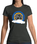 Porsche 959 Silhouette Womens T-Shirt