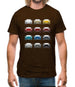 Box 981 T 12 Colour Grid Mens T-Shirt