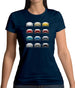 Porsche Box 981 T 12 Colour Grid Womens T-Shirt