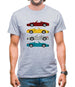 Boxster 981 4 Colour Mens T-Shirt