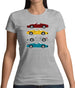 Boxster 981 4 Colour Womens T-Shirt