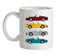 Boxster 981 4 Colour Ceramic Mug
