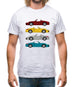 Boxster 981 4 Colour Mens T-Shirt