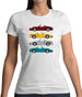 Boxster 981 4 Colour Womens T-Shirt