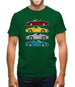 Boxster 981 4 Colour Mens T-Shirt