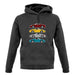 Porsche Box 981 4 Colour Grid unisex hoodie