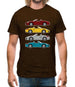 Boxster 981 4 Colour Mens T-Shirt