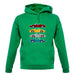 Porsche Box 981 4 Colour Grid unisex hoodie