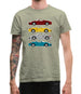 Boxster 981 4 Colour Mens T-Shirt